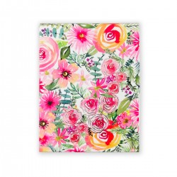 Pocket carnet de notes aimanté - Spring floral