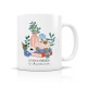 Mug céramique 350ml - Slow life (chat-pitre)