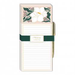 List pad with pen - Winter Market (Magnolia)