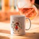 Mug ceramic 350ml - Belle nuit de Noël (joyeux Noël mamie)