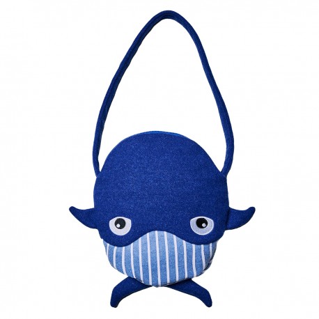 Sac enfant en forme d'animal Whale - Chic Mic