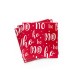 20 Serviettes 100% Bambou 33x33 cm Ho ho ho - Chic Mic