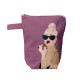 Organic Cotton Vanity Bag Cherry lips - Chic Mic