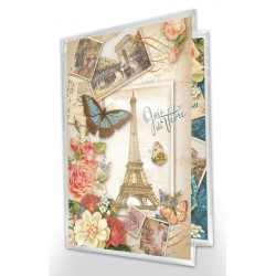 Pochette de correspondance 'Parisian Bouquet'