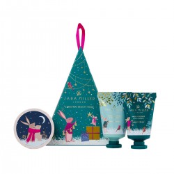 Set sapin 2 crèmes mains & tablette de bain - S Miller Woodland Tales