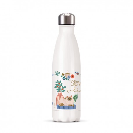 Gourde isotherme 500ml - Slow life