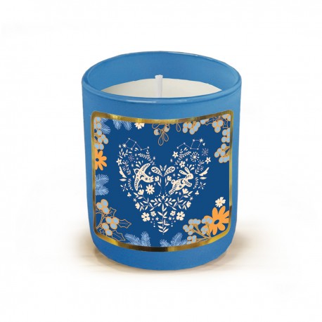 Candle 220gr - Scandy Winter blue