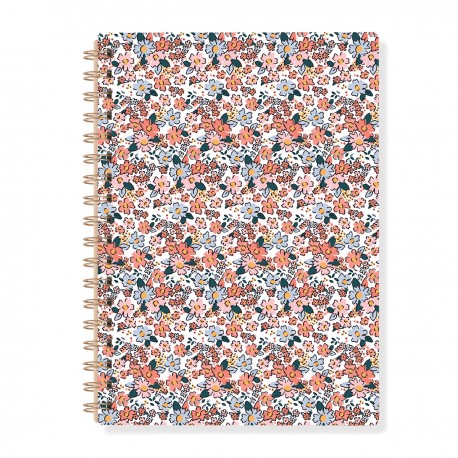 Carnet de notes A5 à spirale - Liberty Brush