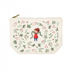 Trousse rectangulaire GM (28x20 cm) - Belle nuit de Noël