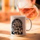 Mug ceramic 350ml - La vie est belle