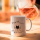 Mug ceramic 350ml - J'habite chez mon chat