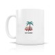 Mug ceramic 350ml - 6 mois de vacances 2 fois dans l'année