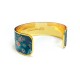 Brass bracelet 20mm - Paon