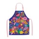 Apron 100% organic cotton (GOTS) - Forêt florale