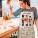 Apron 100% organic cotton (GOTS) - Magie de Noël