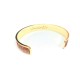 Brass bracelet 8mm - Fleurever