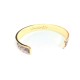 Brass bracelet 8mm - Liberty Brush