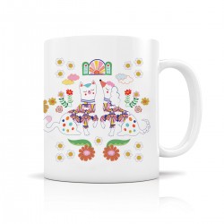 Mug céramique 350ml - Psyché summer *