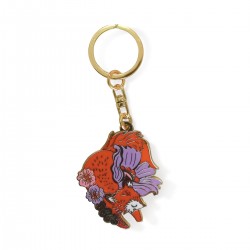 Metal keyring - Forêt florale (Mister Fox)