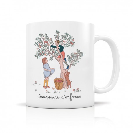 Mug ceramic 350ml - Ecole de vie (Souvenirs d'enfance)