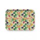 Plateau rectangulaire kraft (42x30 cm) - Flamingo Tropico