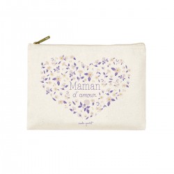 Small pouch - Bouquet d'amour (maman d'amour)