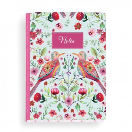 Soft cover journal - Floral Folk