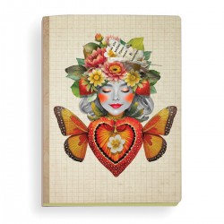 Carnet de notes A5 couverture souple - Les Muses (Berry)