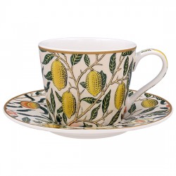 Cup and saucer - William Morris (Fruits)