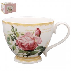 Mug in porcelain - Redoute Rose