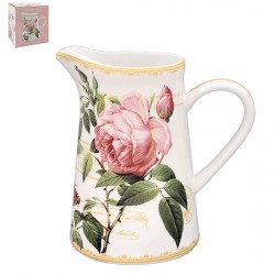 Jug medium - Redoute Rose