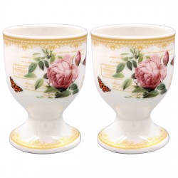 Egg cups - Redoute Rose