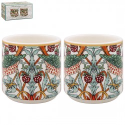 Egg cups - William Morris (Strawberry Thief)