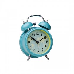 Réveil vintage lumineux rond Time Traveller - Chic Mic