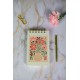 Jotter with pen (camellia)- Flower Market