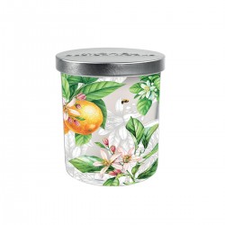 Candle jar & lid - L'Orange