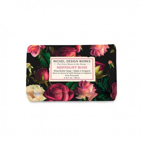 Rectangular bar soap 190g - Midnight Rose