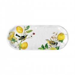 Melamine accent tray - Lemon Basil