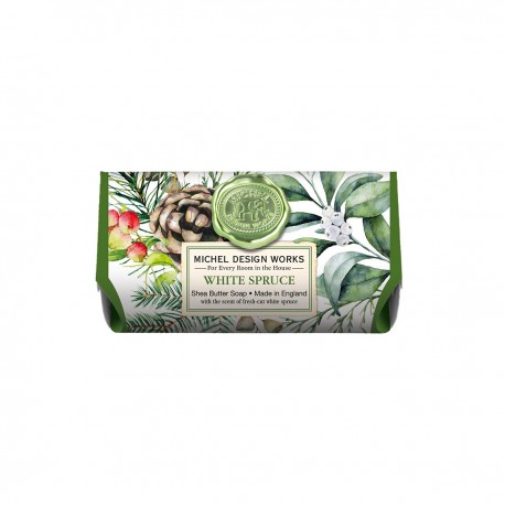 Savon ovale en barre 246g - White Spruce