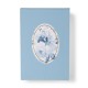 Notepad - Fleur (blue)