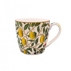 Tasse déjeuner en porcelaine - William Morris (Fruits)