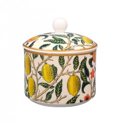 Sucrier en porcelaine - William Morris (Fruits)