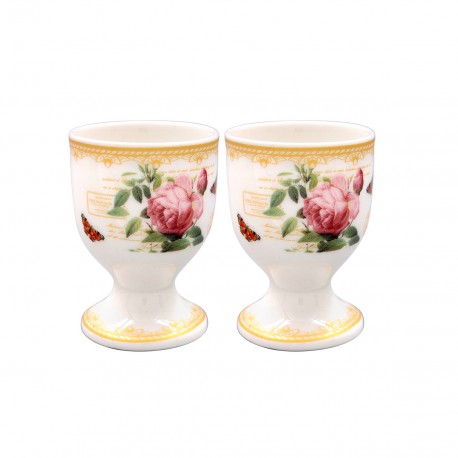 Egg cups - Redoute Rose