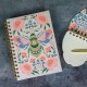 Carnet de notes à spirales - Wildflower Meadow (butterfly)