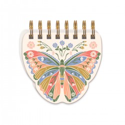 Bloc notes à spirales - Wildflower Meadow (butterfly)