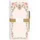 List pad with pen - Wildflower Meadow (bee)