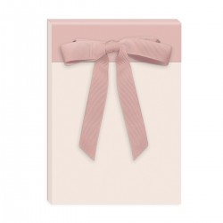 Flip-top notepad - Ribbon Tails blush