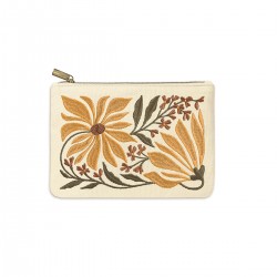 Zip pouch (Lily)- Flower market (Sunflower)