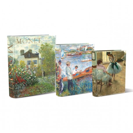 Set de 3 boîtes livres gigognes GM - Art Books