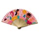 FAN (23cm / Polyster / Bamboo / Laser Logo) - Girls